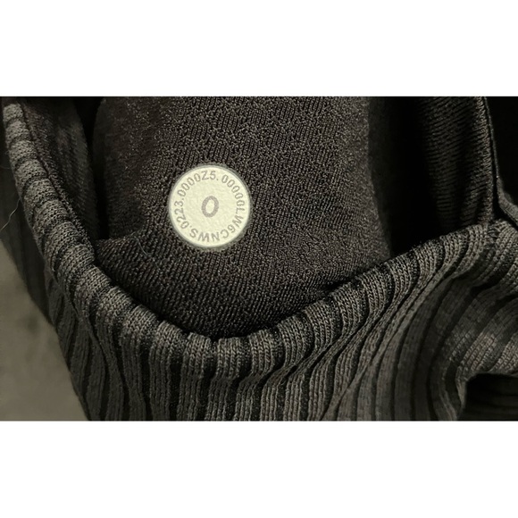 lululemon ribbed softstreme zip-leg 25” pant - Picture 8 of 9